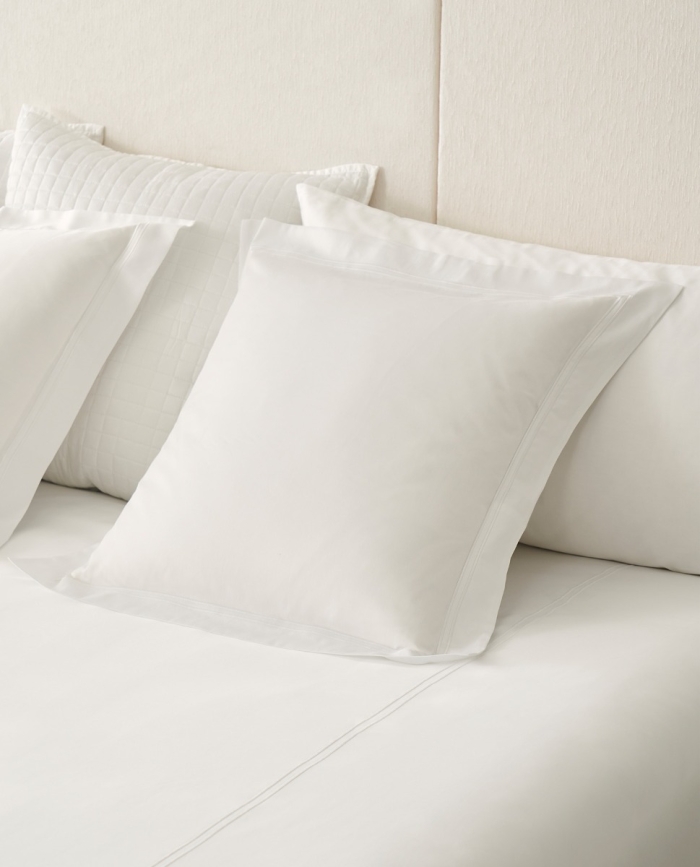 Cushion Covers Chamonix White (Pack 2 units)