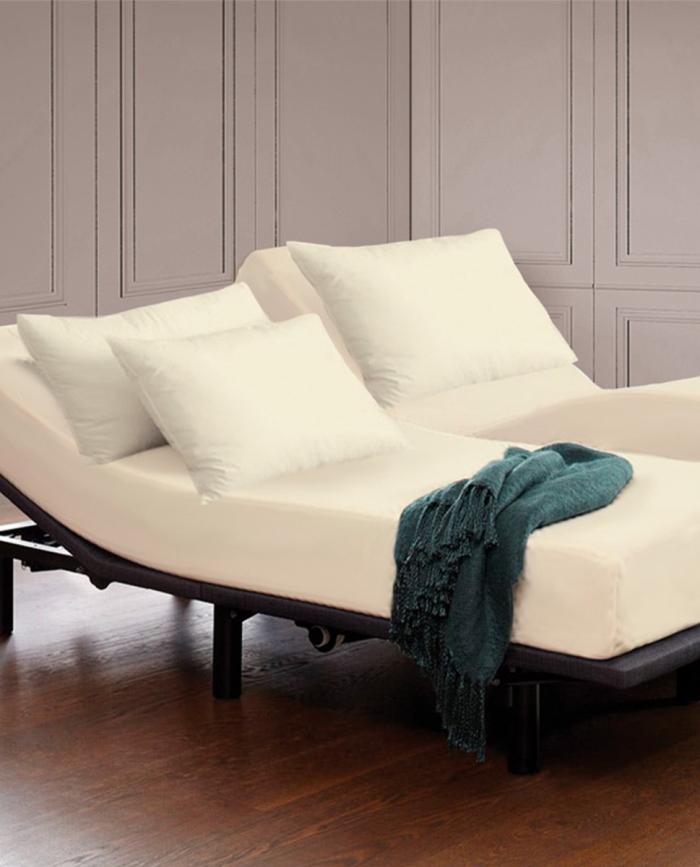 Fitted sheet Articulated H Venecia Ivory