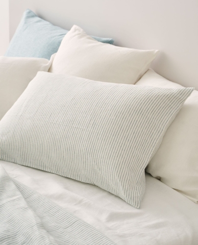 Pillow Case Flax Water