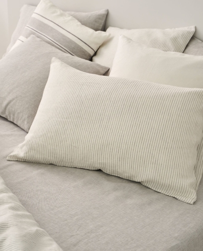 Pillow Case Flax Grey
