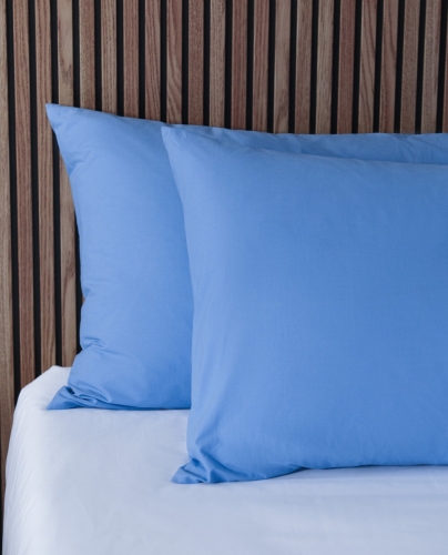 Pillow Case Cotton Blue