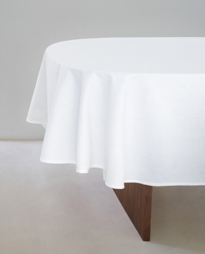 Tablecloth Ganges Ivory
